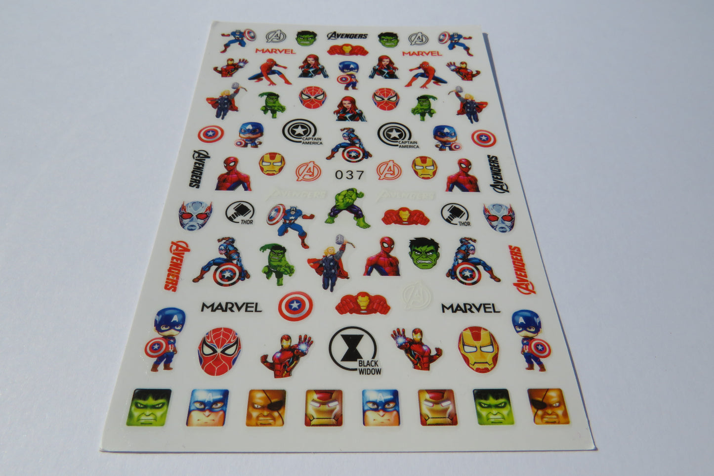 Avengers Nail Stickers