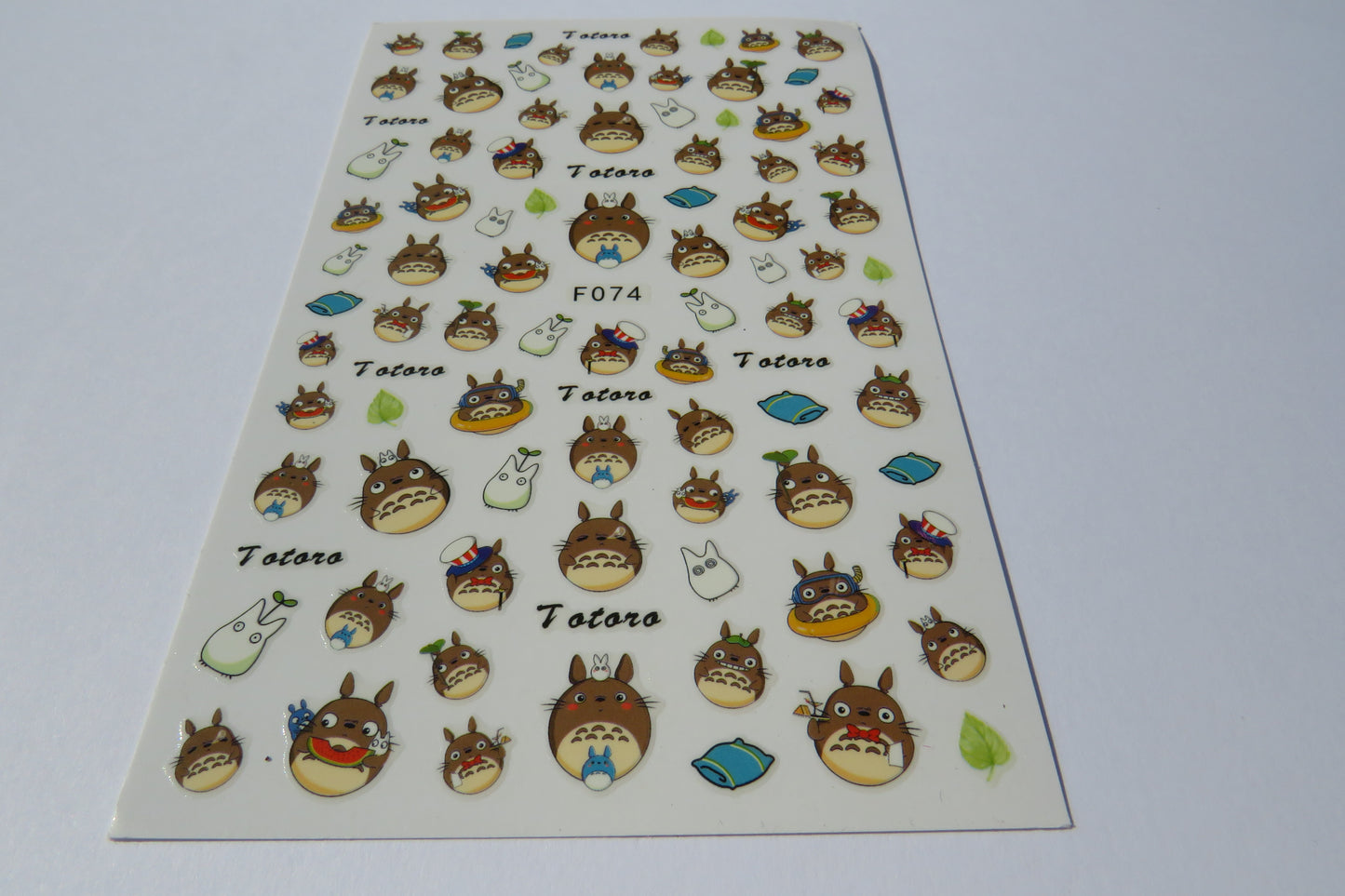 Totoro Nail Art Stickers