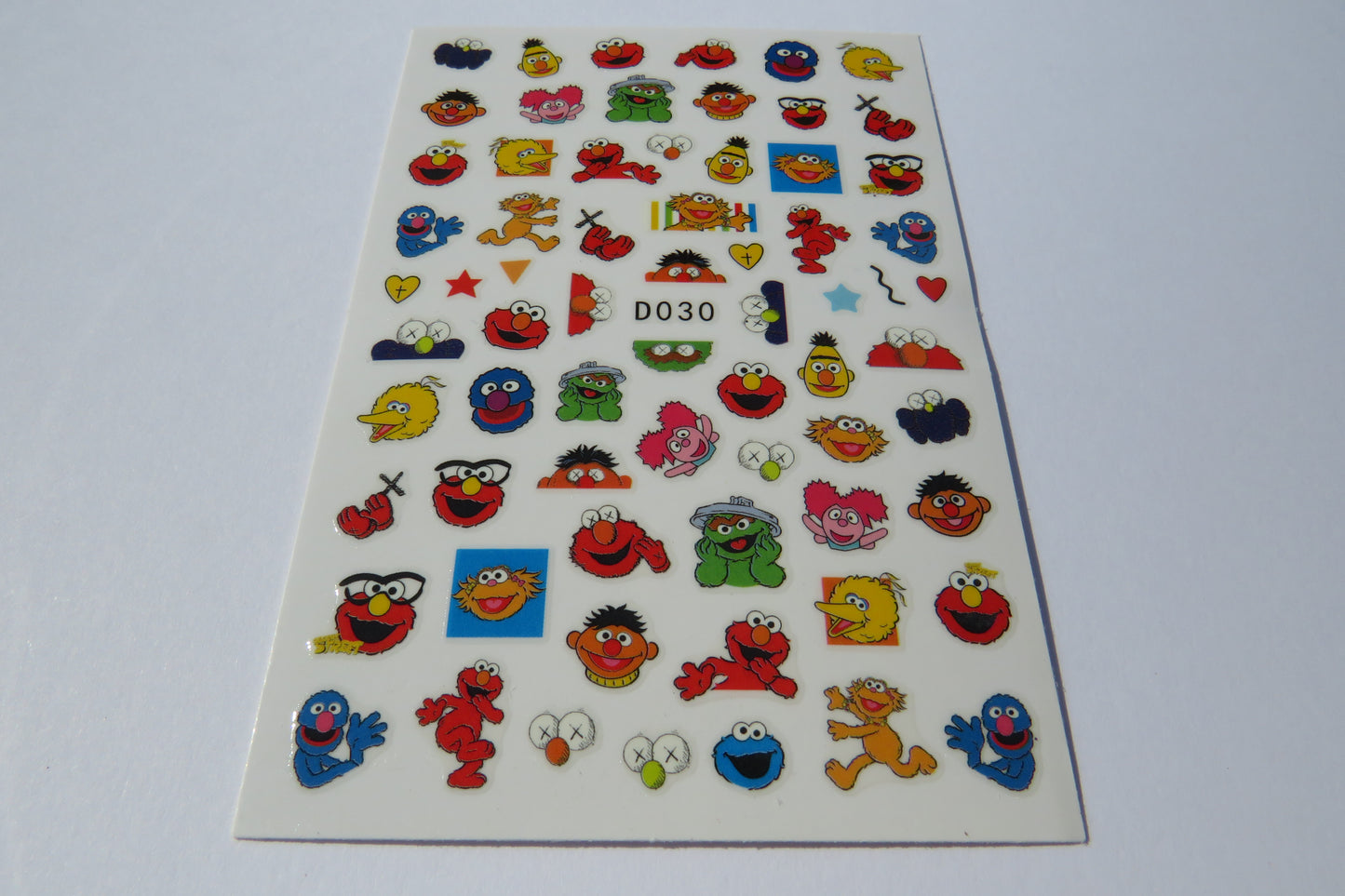 Sesame Nail Art Stickers