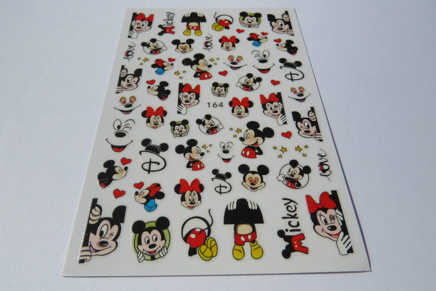 New Mickey Nail Stickers
