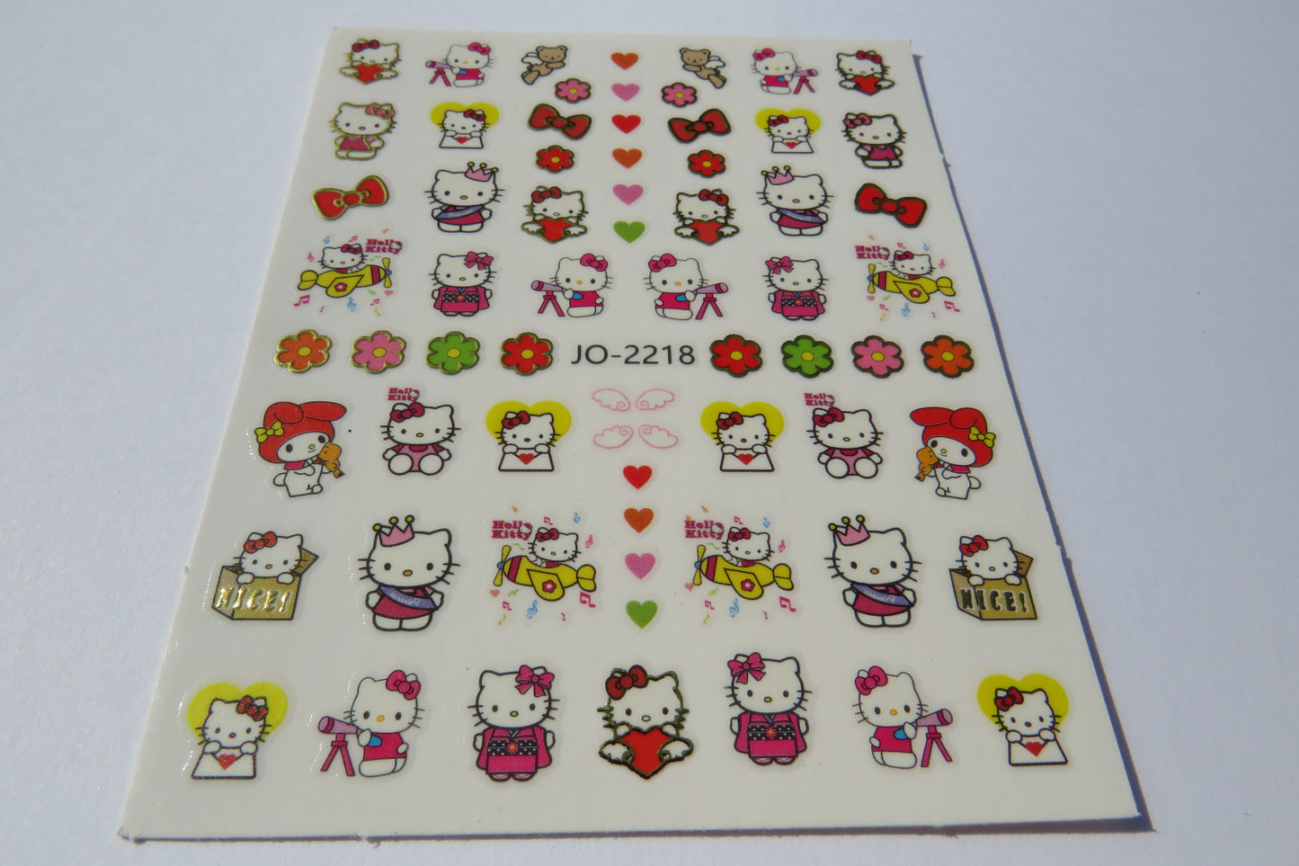 Kitty Nail Stickers
