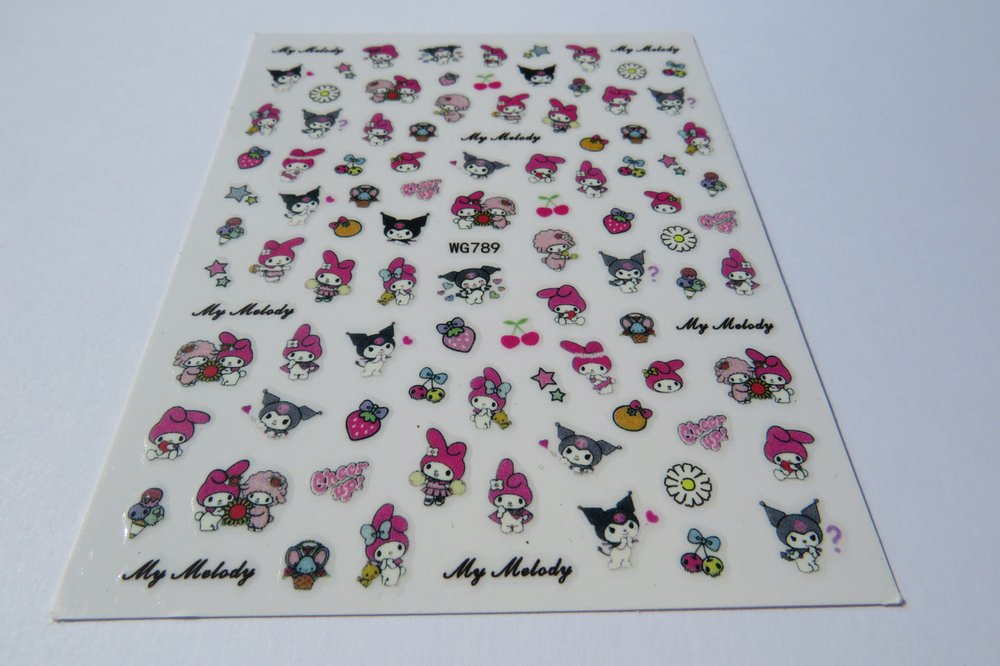 Kuromi Nail Stickers