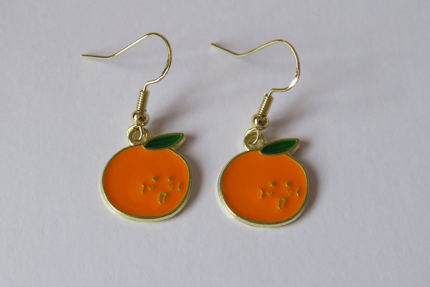 Orange Earrings