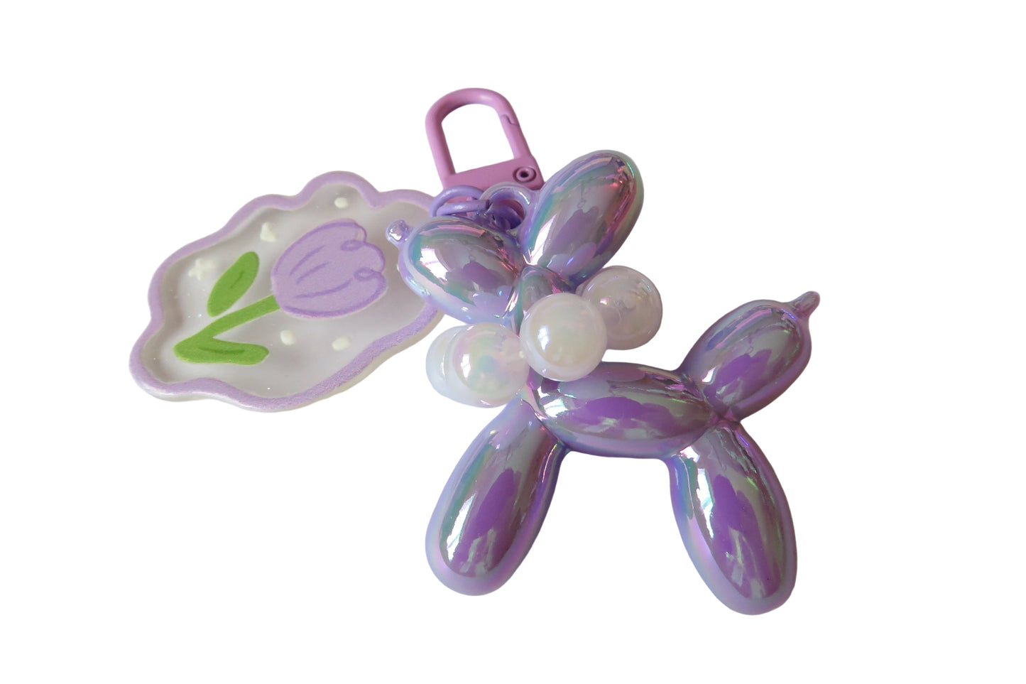 Balloon Dog Keychain