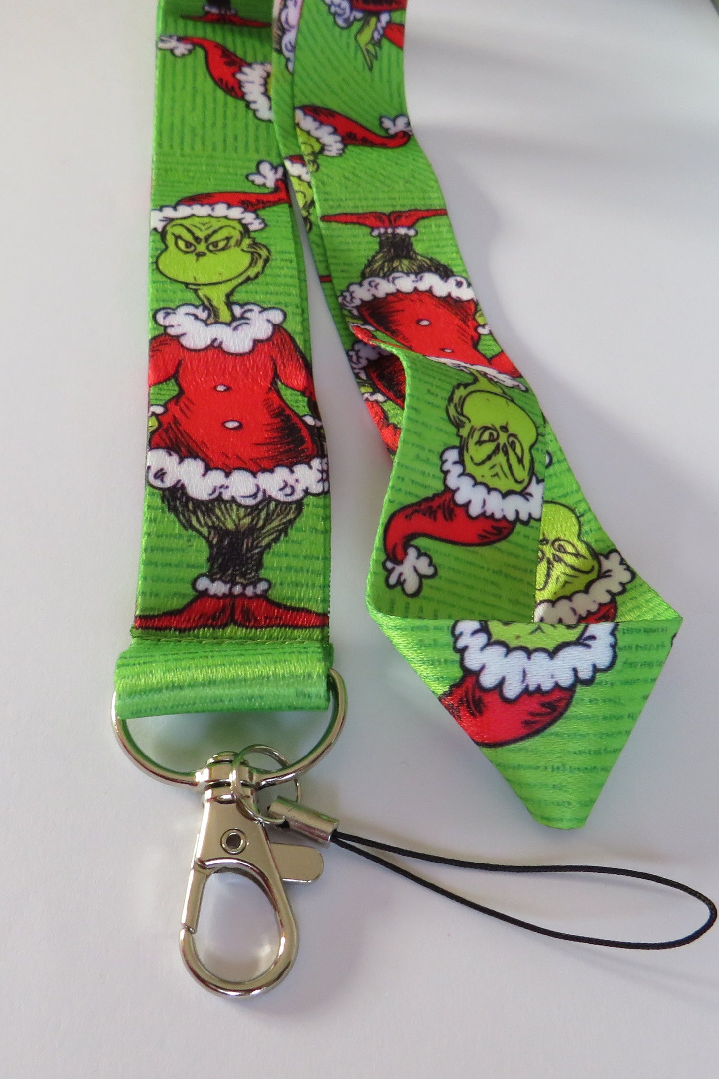 Christmas Grinch Lanyards