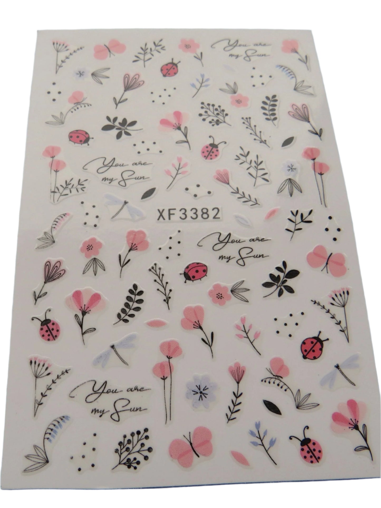 Flowers Nail Art Stickers