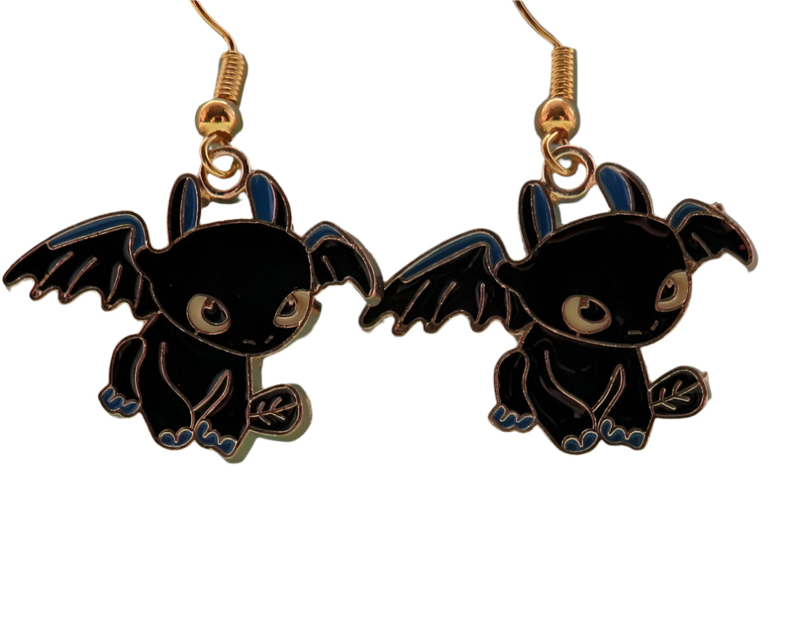 Toothless Earrings