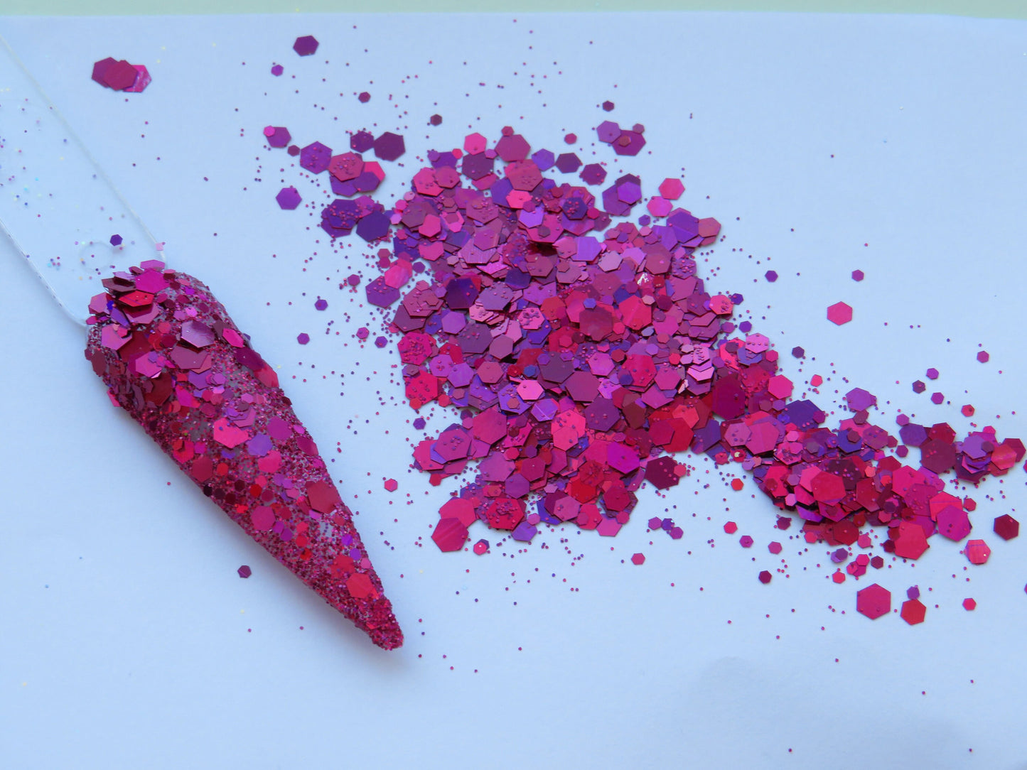 Cerise Twist Glitter