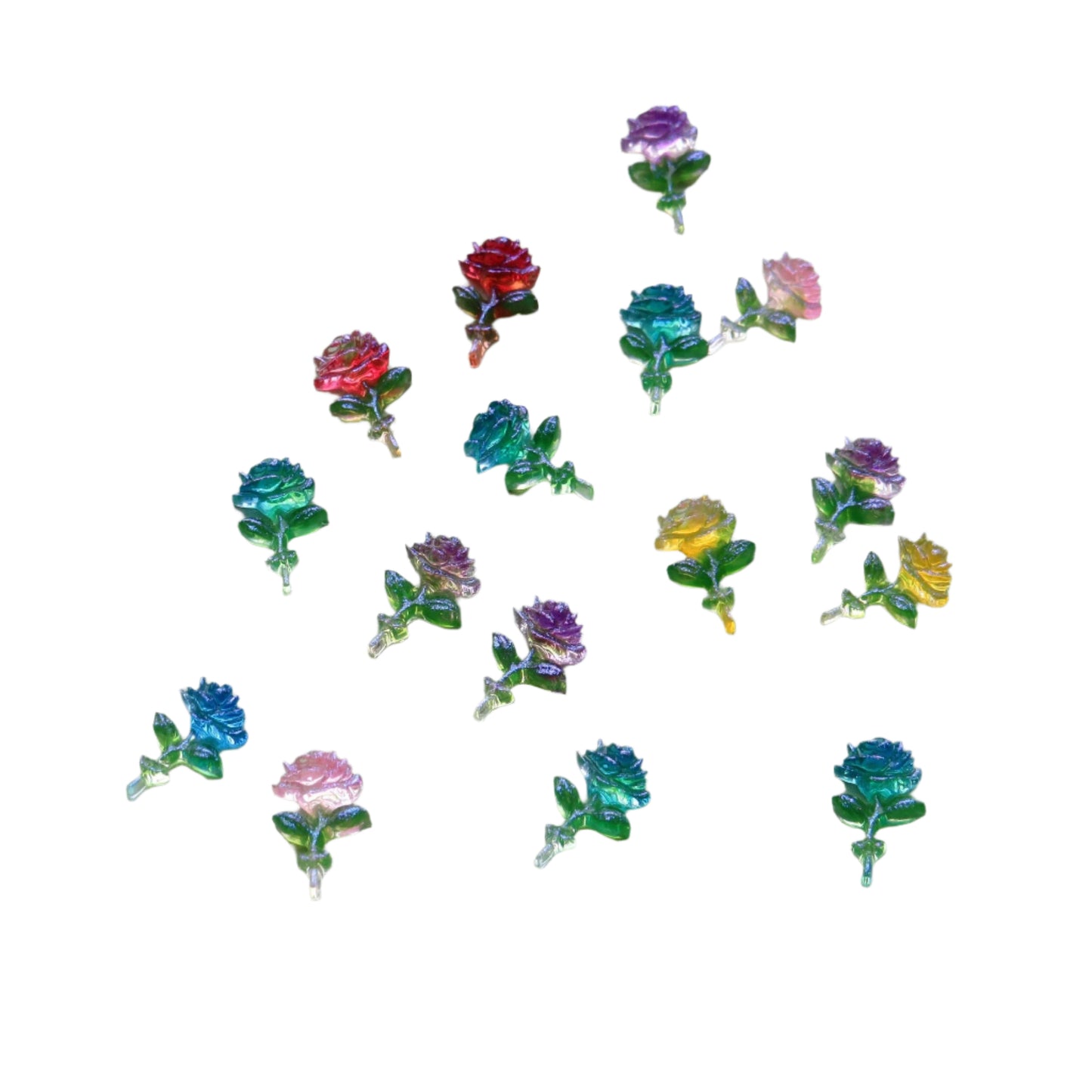 Rose Nail Charms