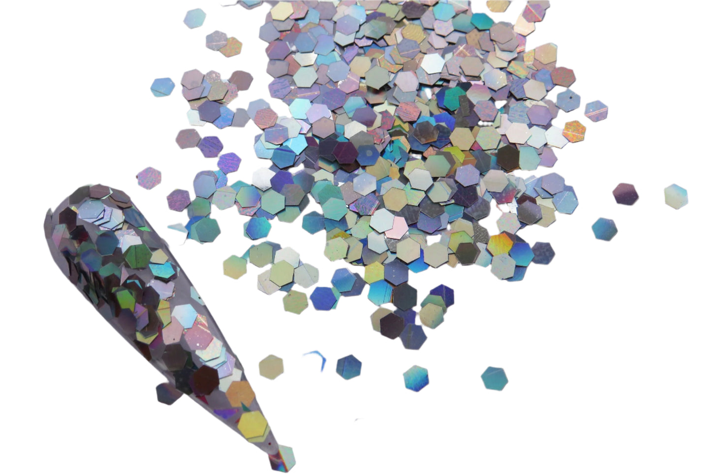 Mermaid Hexagon Glitter