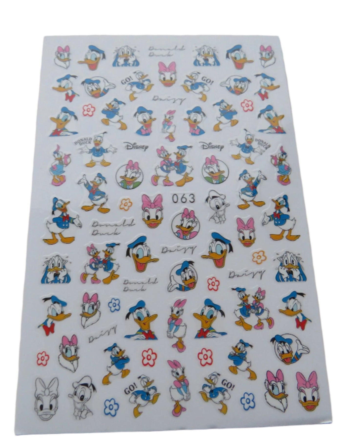 Donald Nail Art Stickers