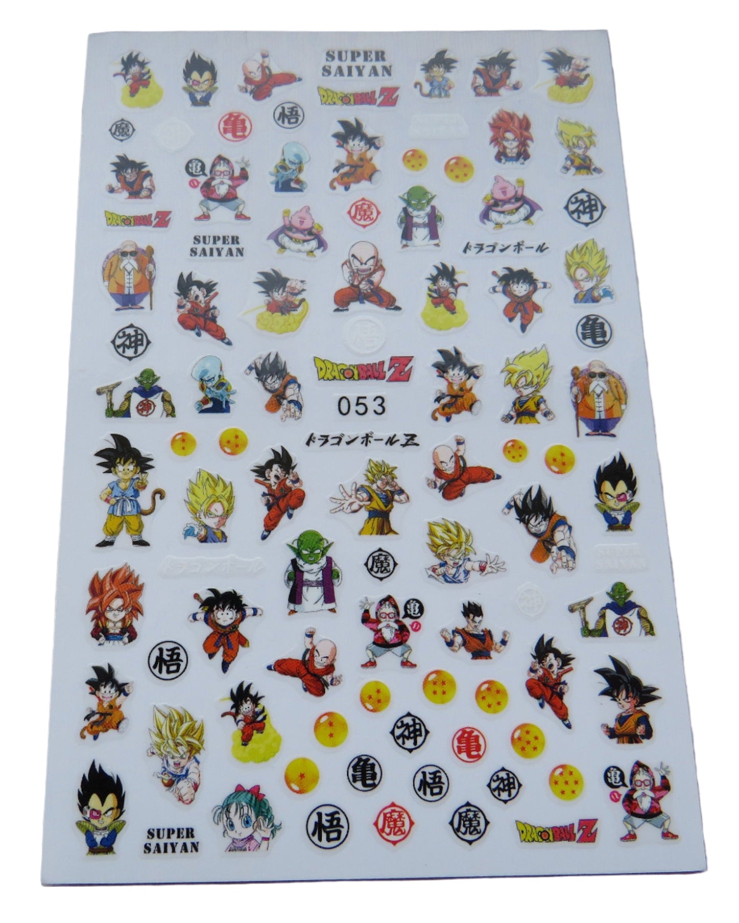 Dragon Ball Z Stickers