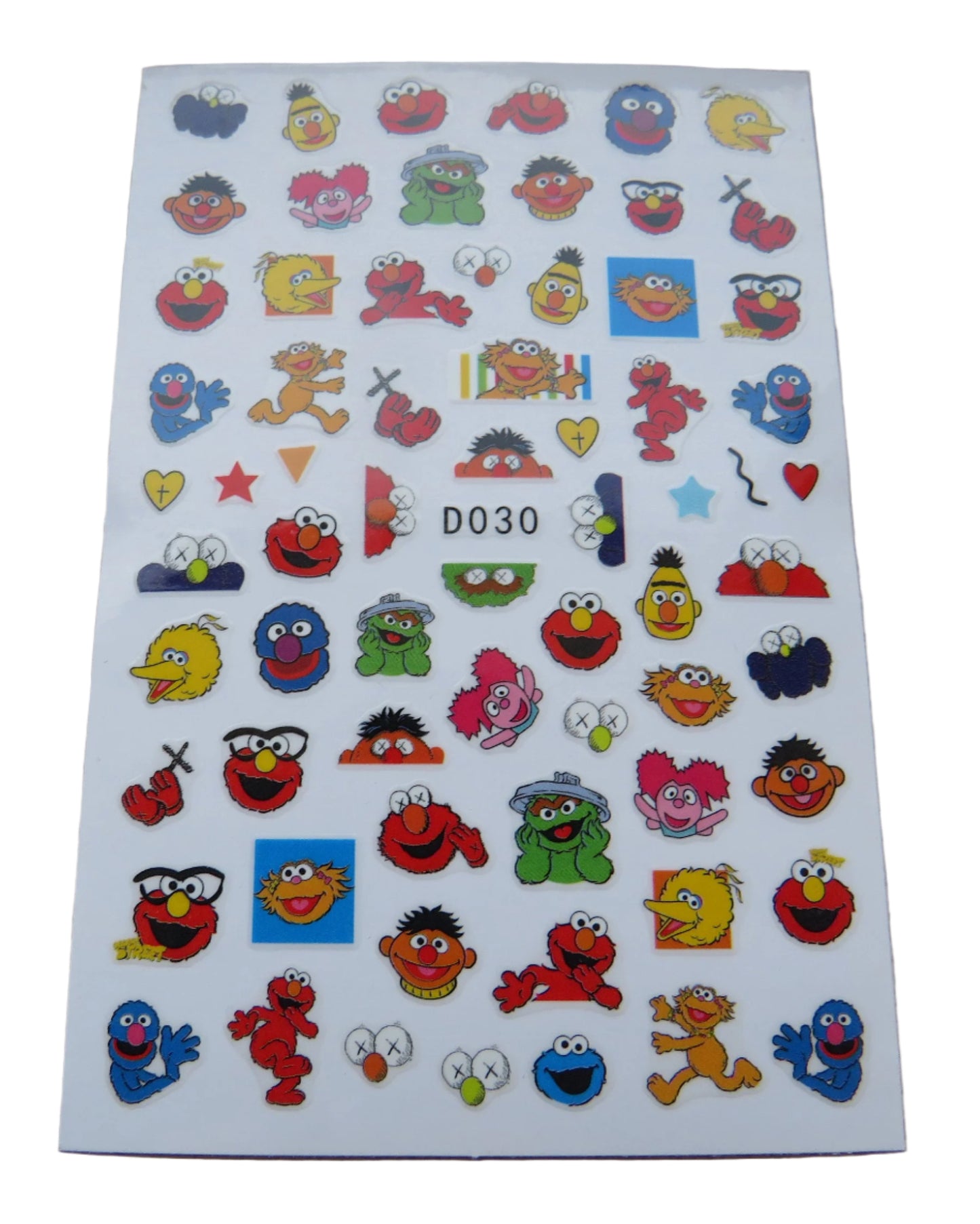 Sesame Nail Art Stickers
