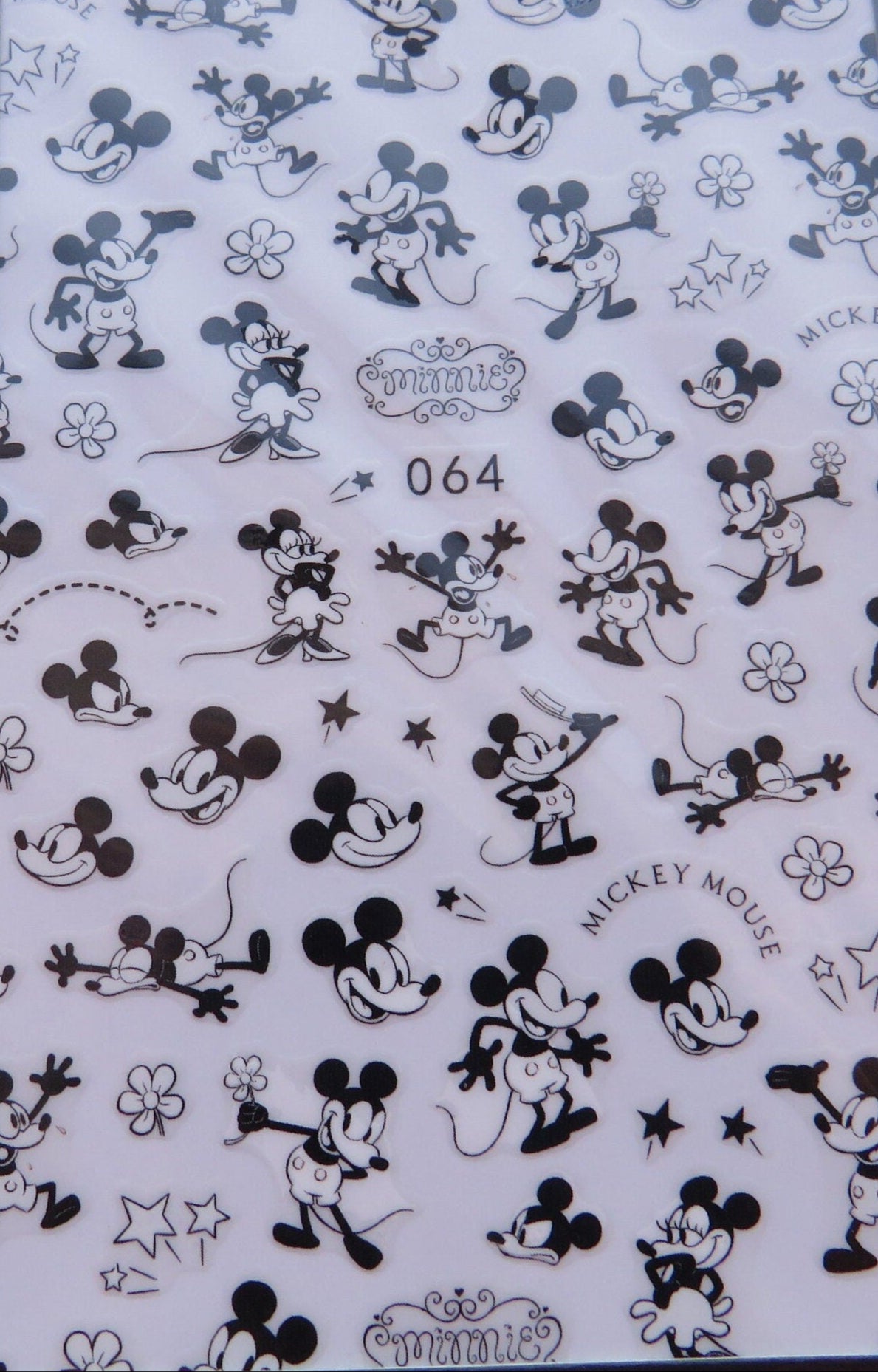 Mouse Nail Art Stickers