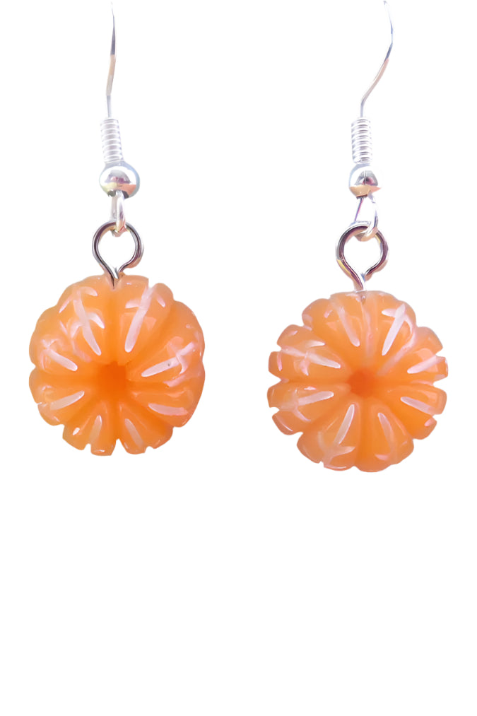 Orange Earrings