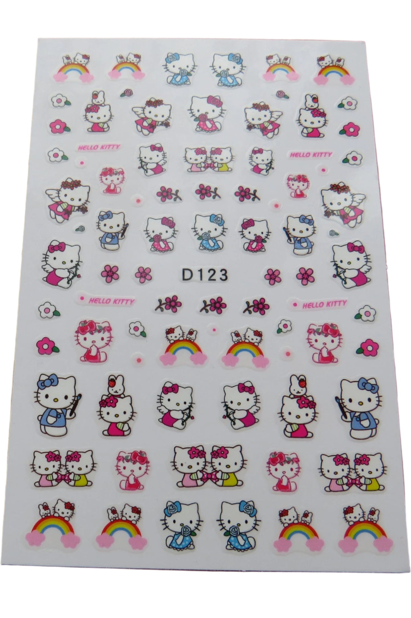 Kitty Nail Art Stickers