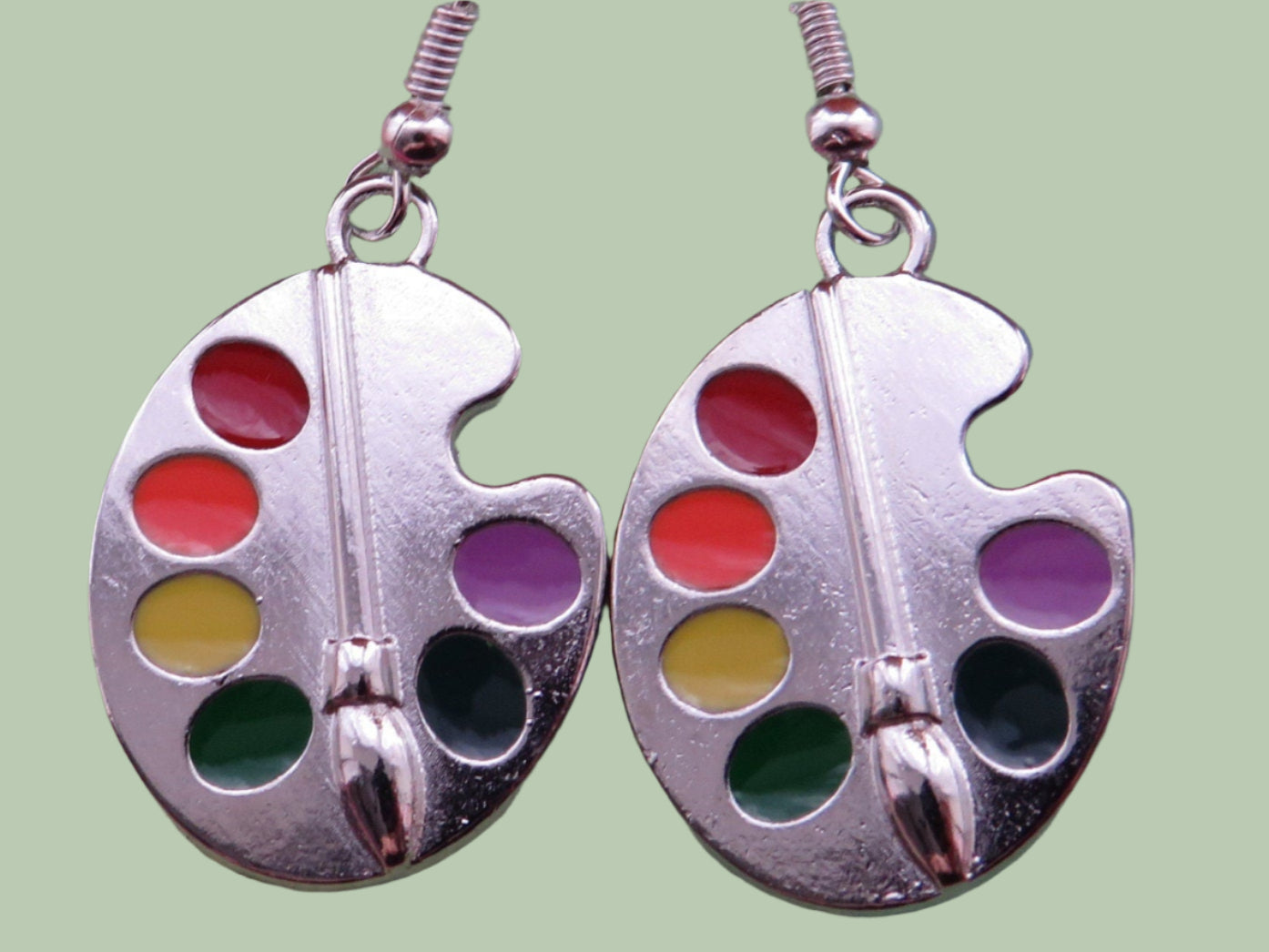 Artist Pallet Earrings