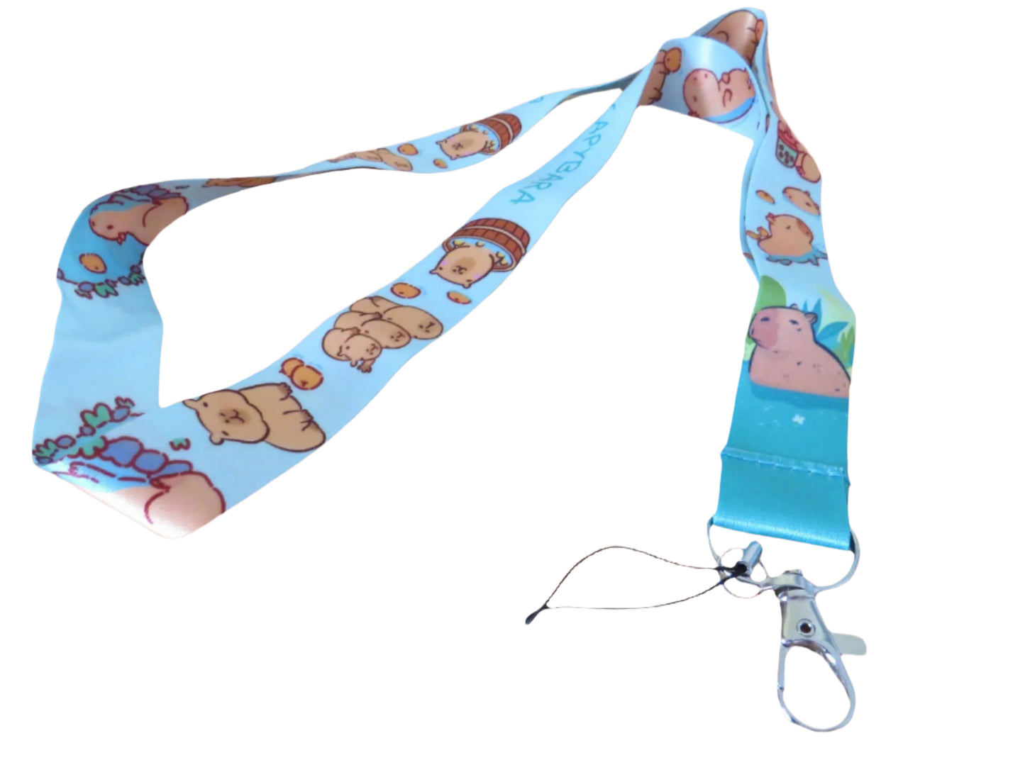 Capybara Lanyard