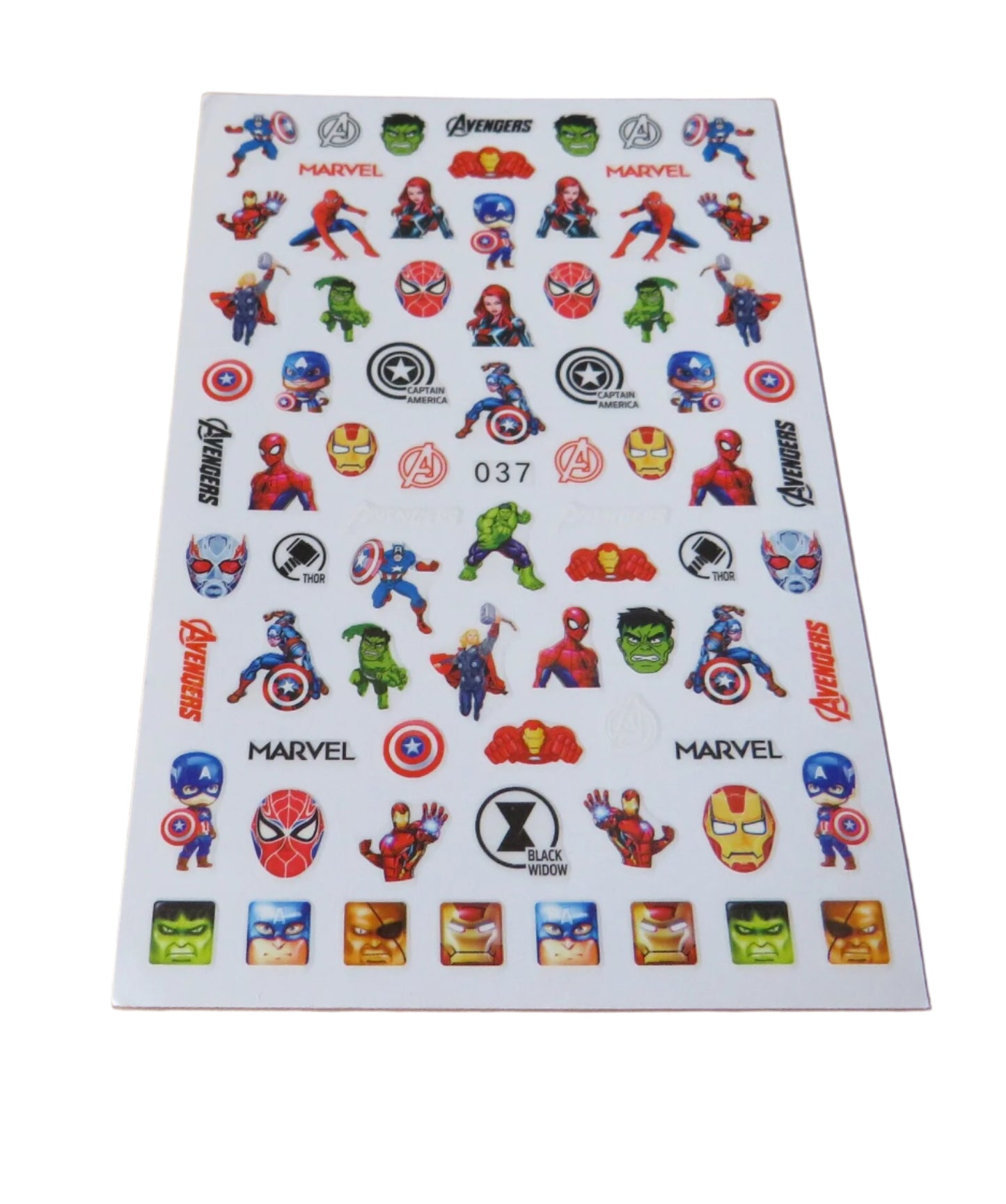 Avengers Nail Stickers