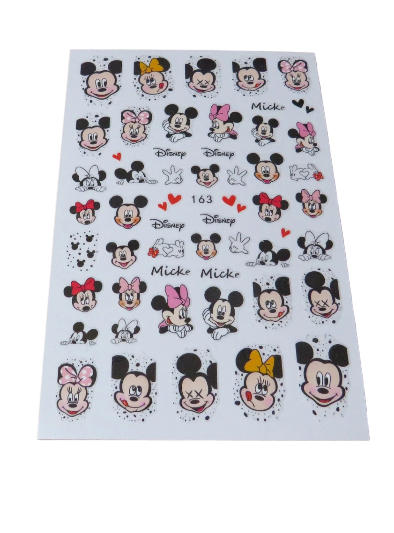 Mickey Nail Stickers