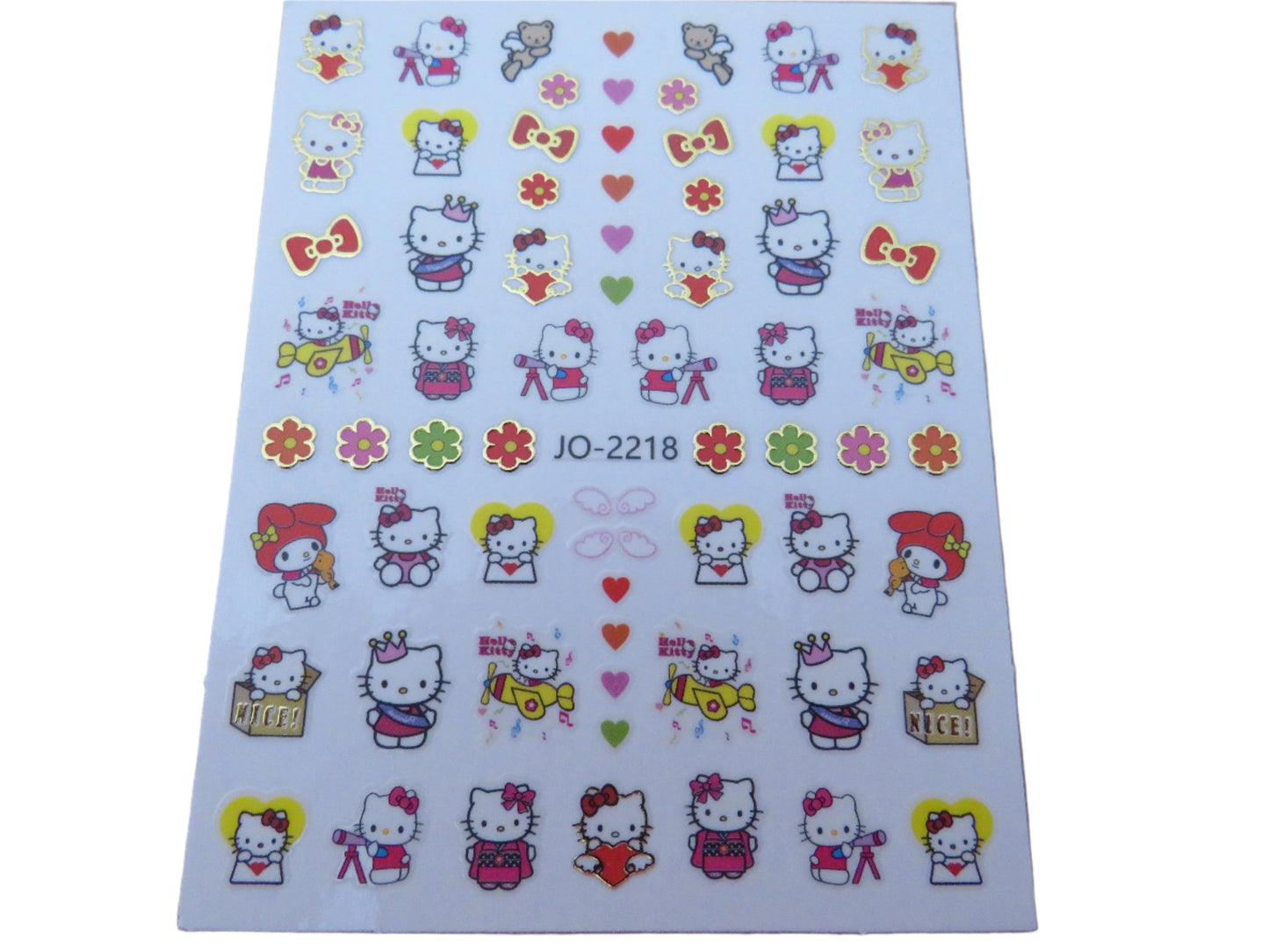 Kitty Nail Stickers