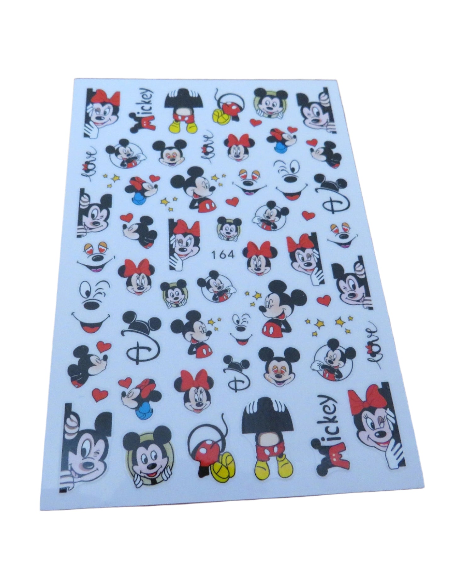 New Mickey Nail Stickers