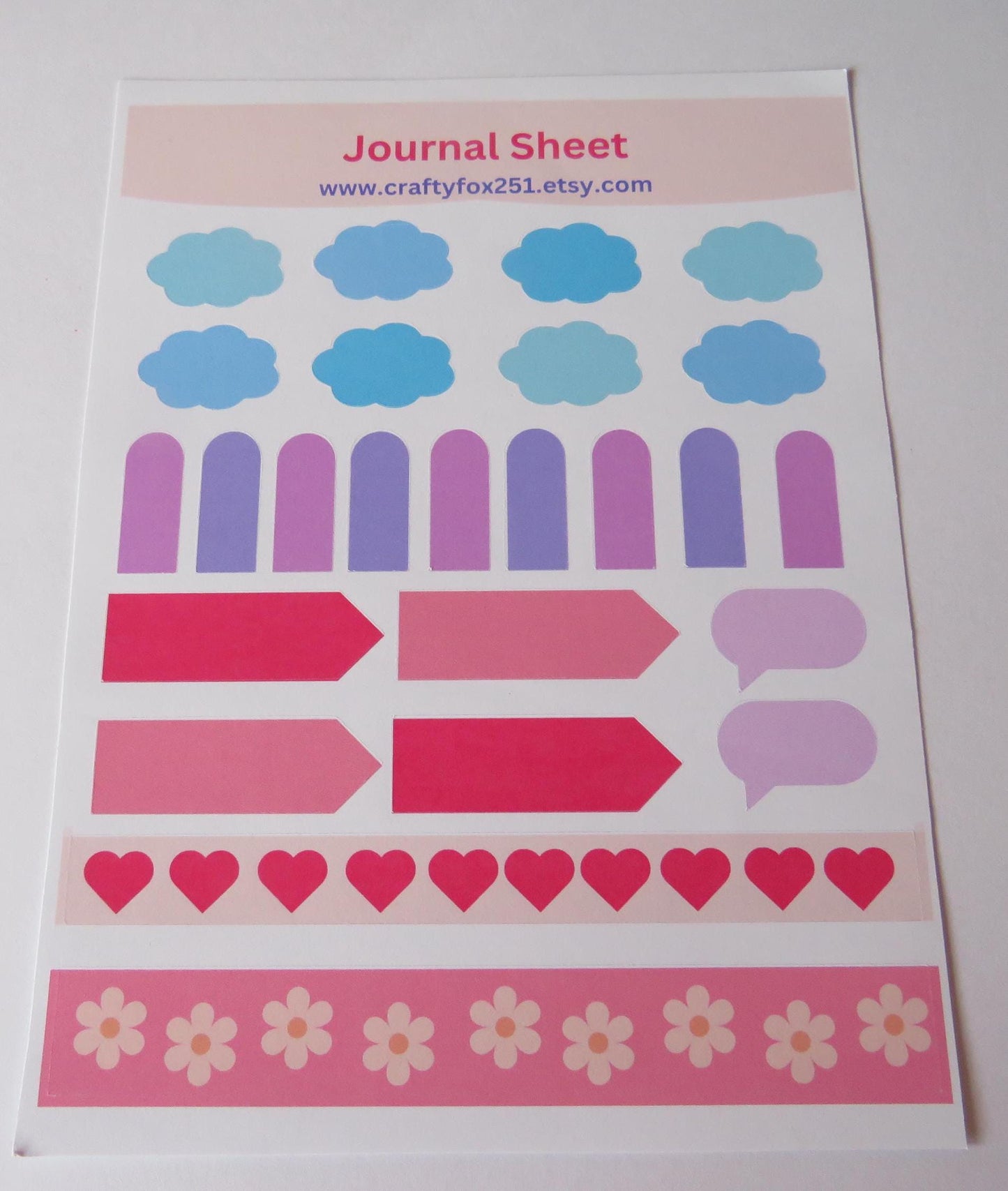 Journal Sheet