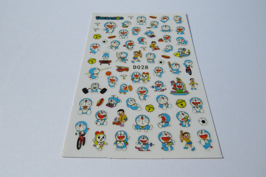 Doraemon Nail Stickers