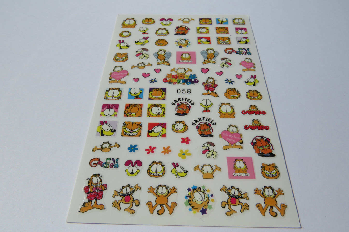 Garfield Nail Art Stickers