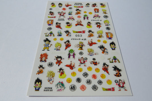 Dragon Ball Z Stickers
