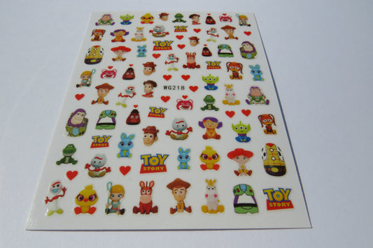 Toy Story Nail Art Stickers
