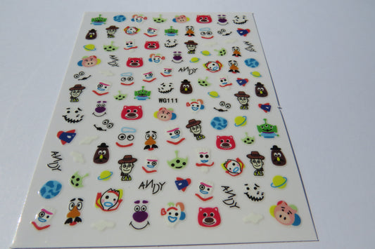 Toy Story Nail Stickers