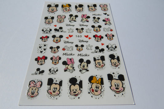 Mickey Nail Stickers