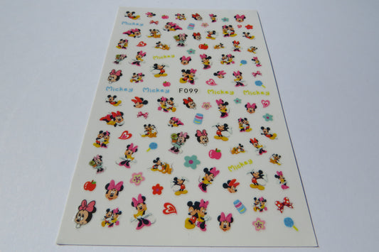 Mouse Nail Art Stickers