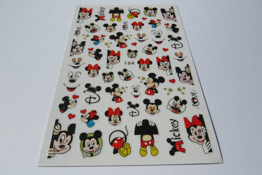 New Mickey Nail Stickers
