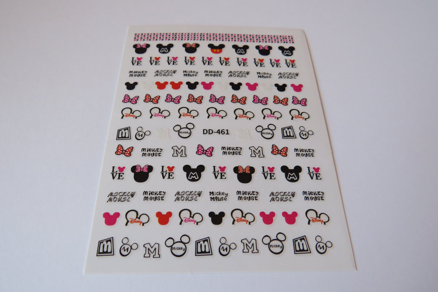 Mickey Nail Art Stickers