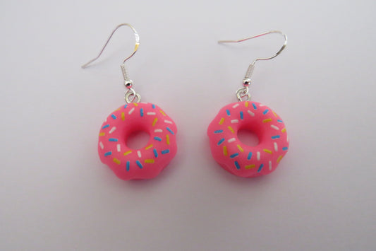 Doughnut Earrings Assorted Colours
