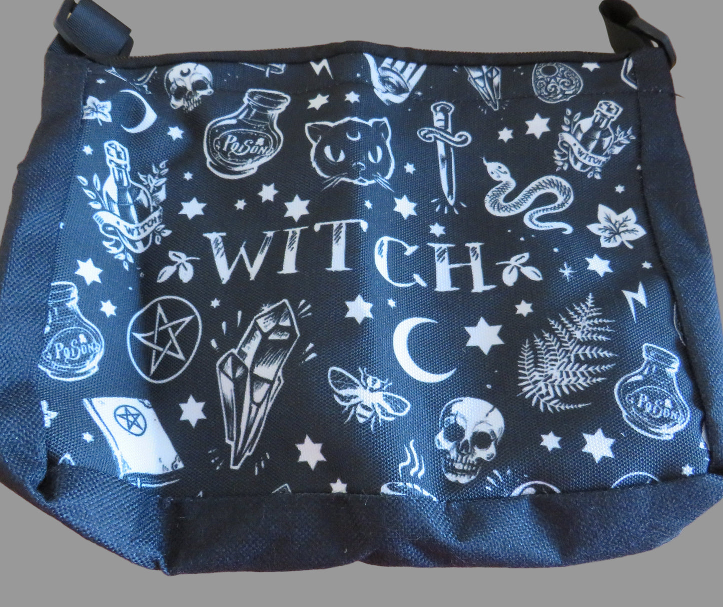 Black Witch Themed Bag
