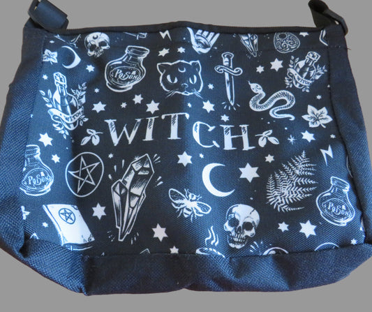 Black Witch Themed Bag