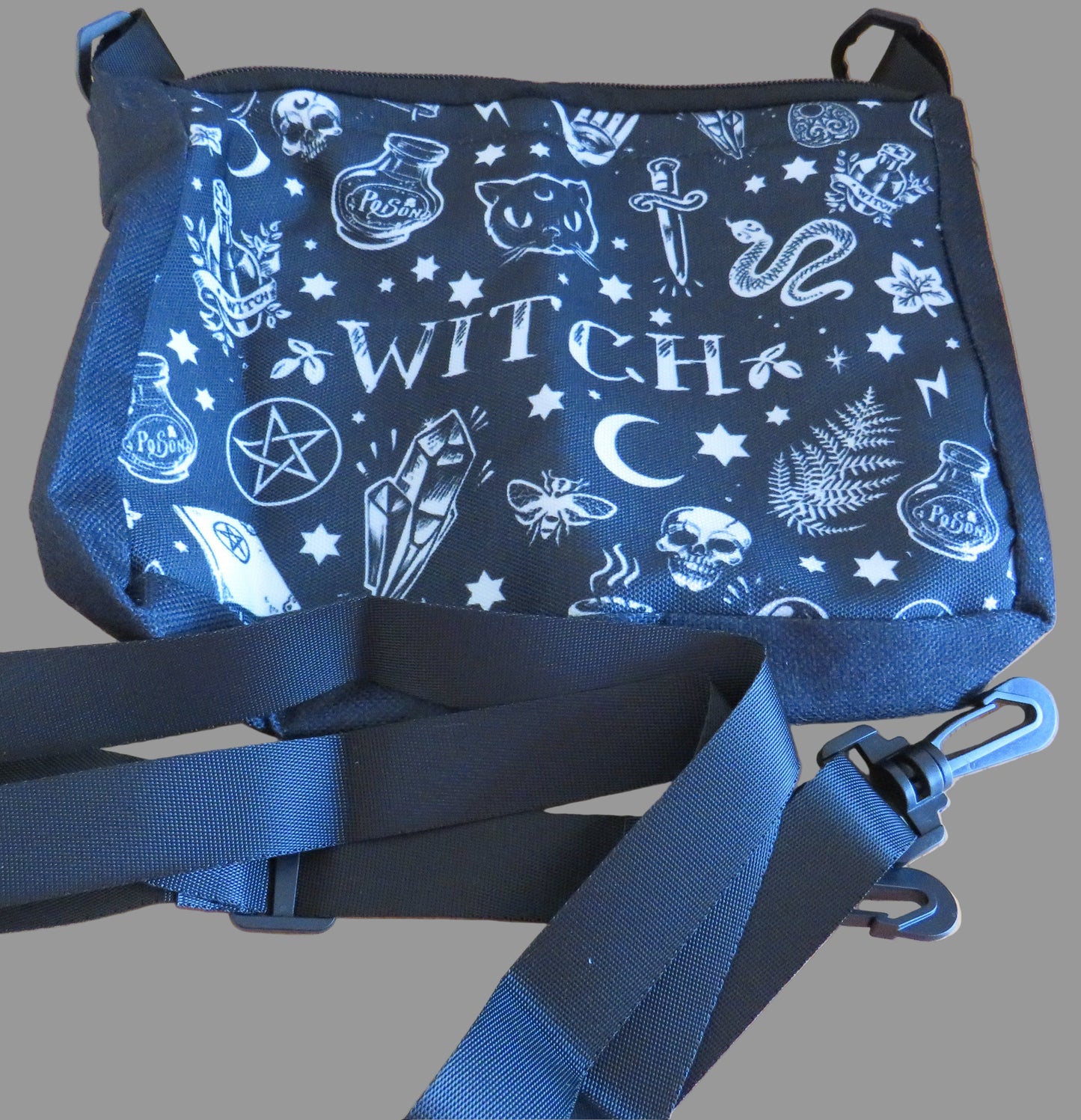 Black Witch Themed Bag