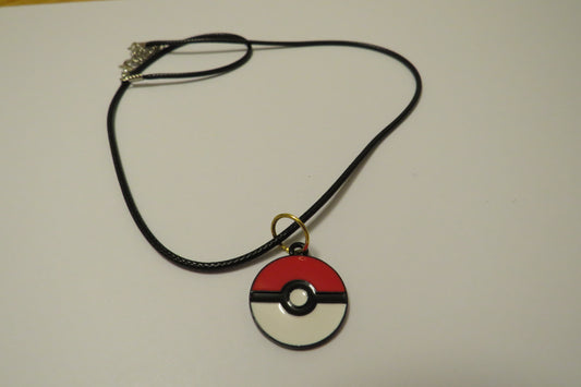 Pokemon Ball Necklace