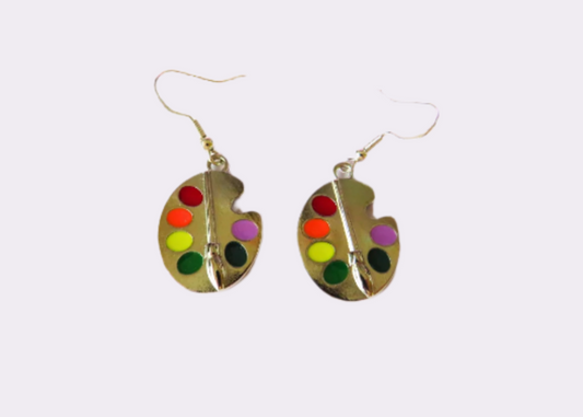 Artist Pallet Earrings