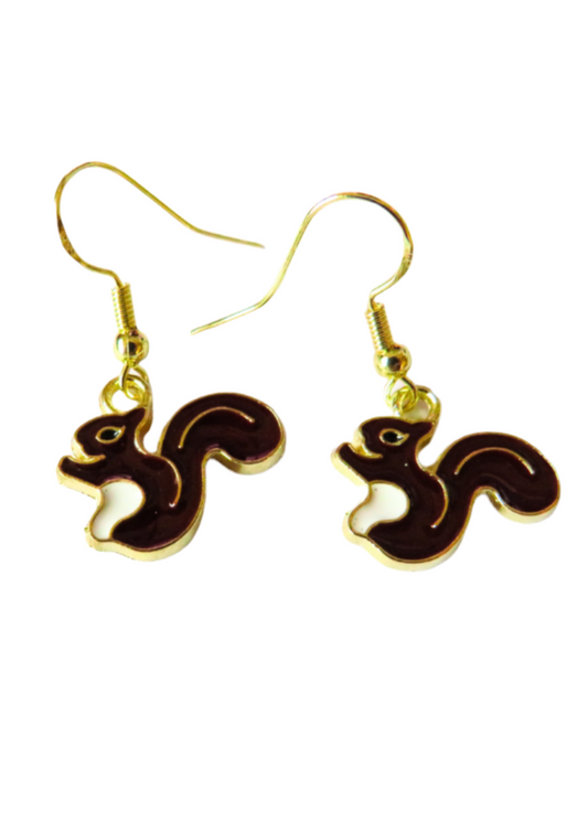Squirrel Earrings