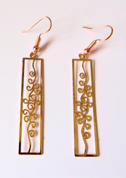 Flower Vine Earrings