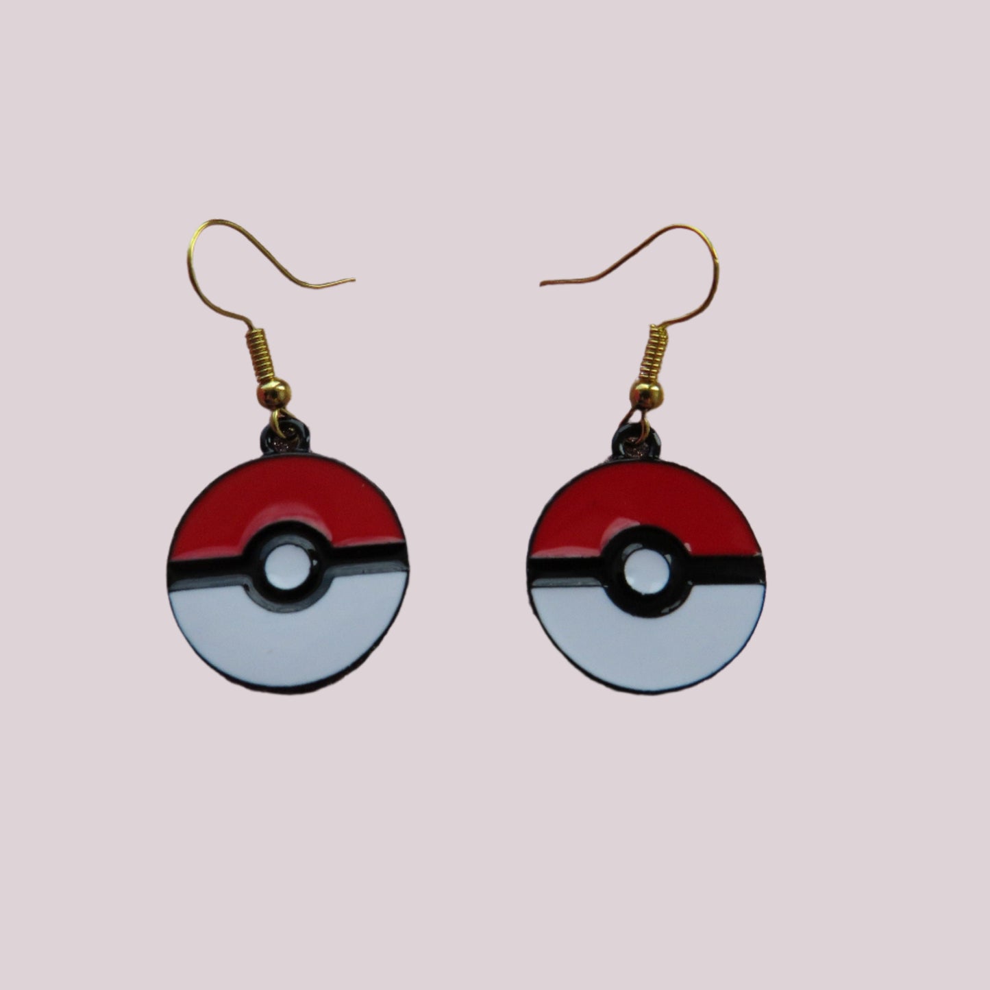 Poke Ball Earrings