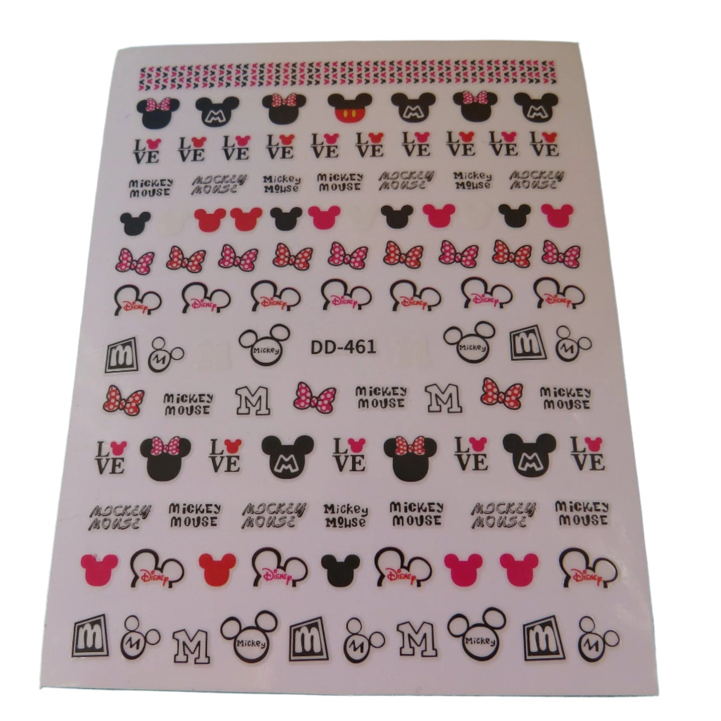 Mickey Nail Art Stickers