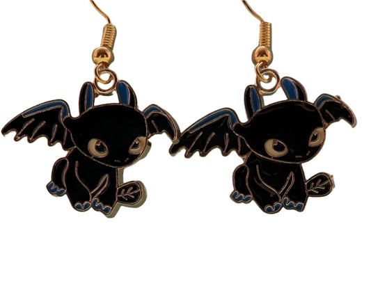 Toothless Earrings