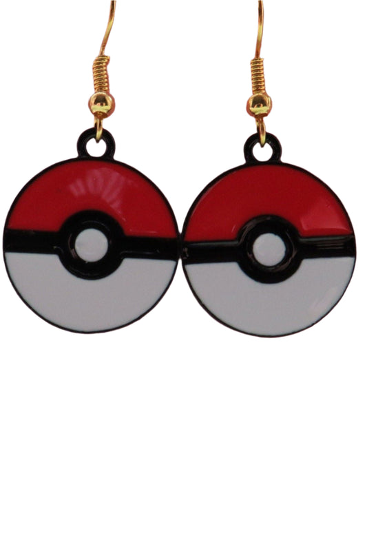 Poke Ball Earrings