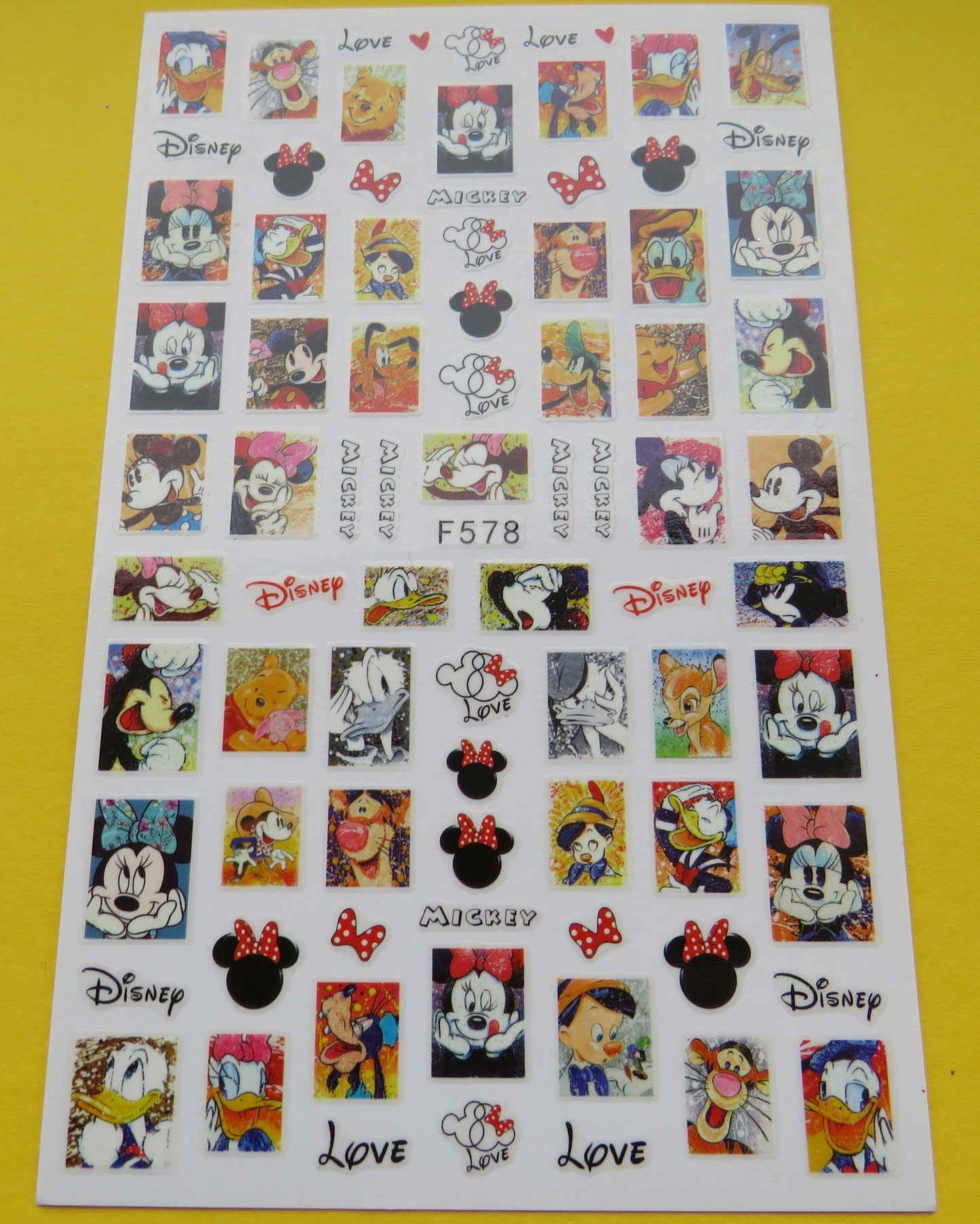 Character Nail Stickers