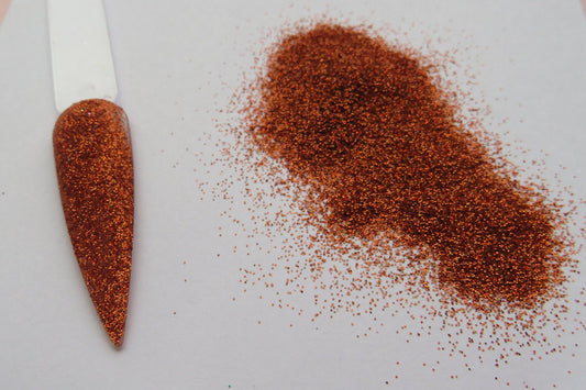 Rich Copper Fine Glitter